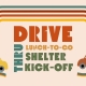 Drive Thru Lunch-to-Go Shelter Kick-Off event